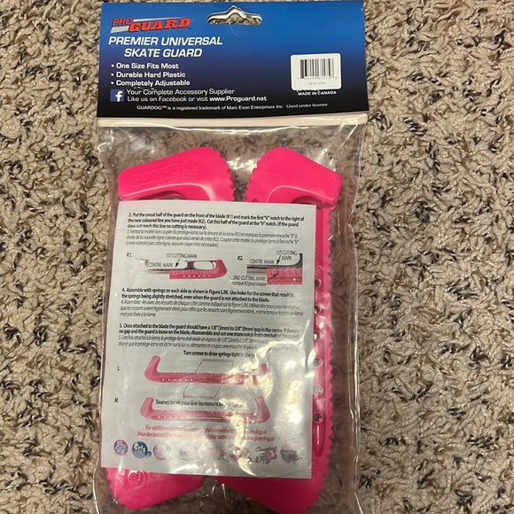 NEW Pro Guard Premier Universal Skate Guard - Neon Pink - Picture 2 of 5